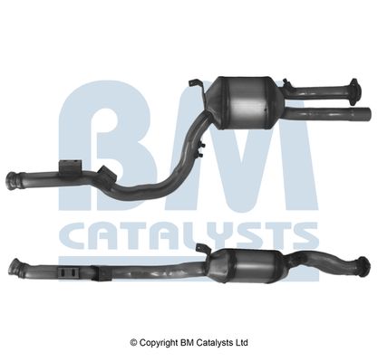 Obrázok Filter sadzí/pevných častíc výfukového systému BM CATALYSTS  BM11330