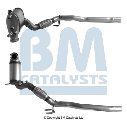 Obrázok Filter sadzí/pevných častíc výfukového systému BM CATALYSTS Non-approved BM11640