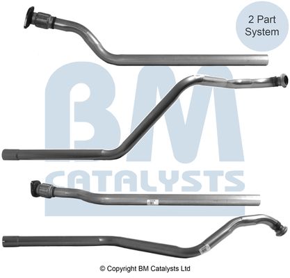 Obrázok Výfukové potrubie BM CATALYSTS  BM50028
