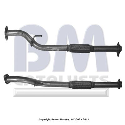 Obrázok Výfukové potrubie BM CATALYSTS  BM50180