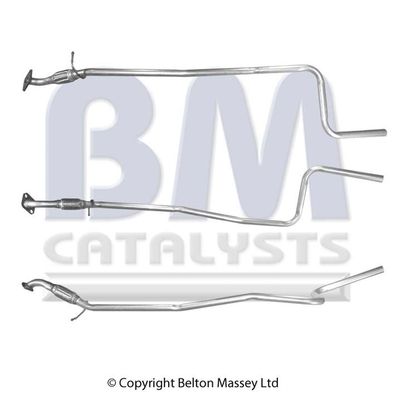 Obrázok Výfukové potrubie BM CATALYSTS  BM50243