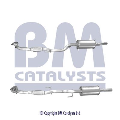 Obrázok Výfukové potrubie BM CATALYSTS  BM50618