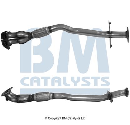 Obrázok Výfukové potrubie BM CATALYSTS  BM51036