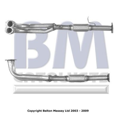 Obrázok Výfukové potrubie BM CATALYSTS  BM70046