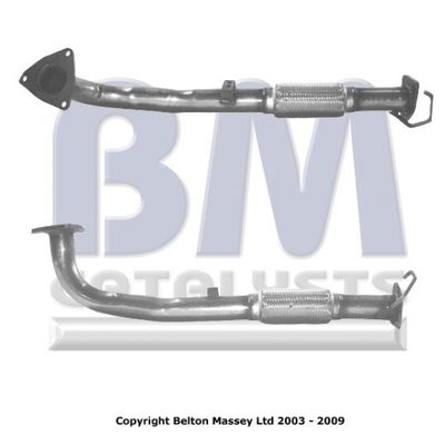 Obrázok Výfukové potrubie BM CATALYSTS  BM70330