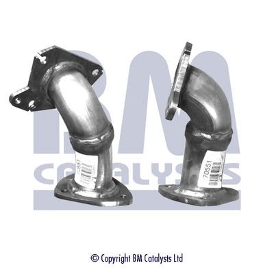 Obrázok Výfukové potrubie BM CATALYSTS  BM70551