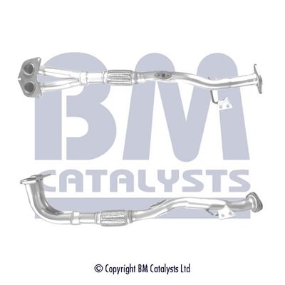 Obrázok Výfukové potrubie BM CATALYSTS  BM70623