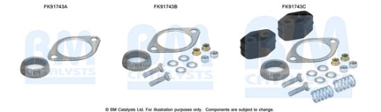 Obrázok Tlakové vedenie, snímač tlaku (filter pevných častíc) BM CATALYSTS  PP11016A