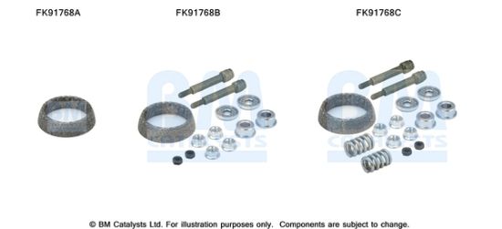 Obrázok Tlakové vedenie, snímač tlaku (filter pevných častíc) BM CATALYSTS  PP11025B
