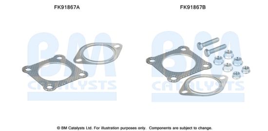 Obrázok Tlakové vedenie, snímač tlaku (filter pevných častíc) BM CATALYSTS  PP11044B
