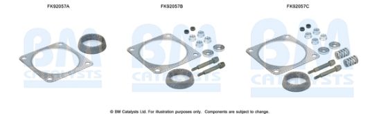 Obrázok Tlakové vedenie, snímač tlaku (filter pevných častíc) BM CATALYSTS  PP11080A