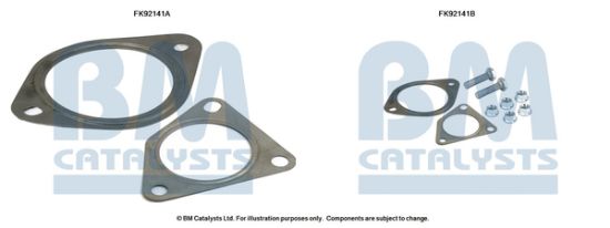Obrázok Tlakové vedenie, snímač tlaku (filter pevných častíc) BM CATALYSTS  PP11099B