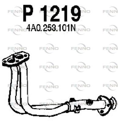 Obrázok Výfukové potrubie FENNO  P1219