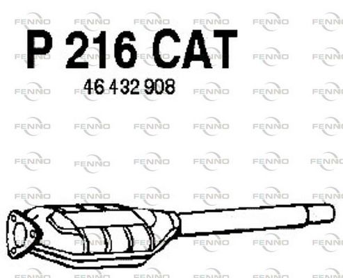Obrázok Katalyzátor FENNO  P216CAT