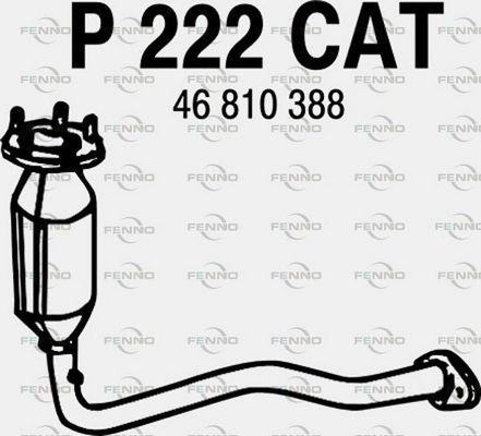 Obrázok Katalyzátor FENNO  P222CAT