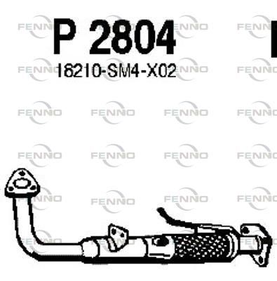 Obrázok Výfukové potrubie FENNO  P2804