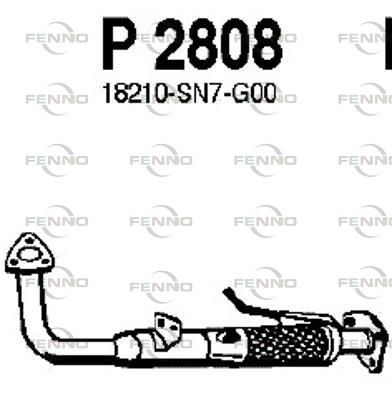 Obrázok Výfukové potrubie FENNO  P2808