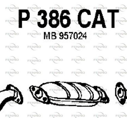Obrázok Katalyzátor FENNO  P386CAT