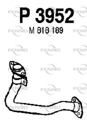 Obrázok Výfukové potrubie FENNO  P3952