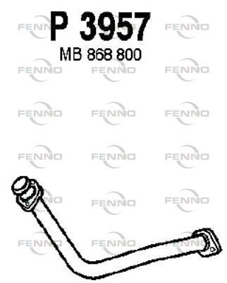 Obrázok Výfukové potrubie FENNO  P3957