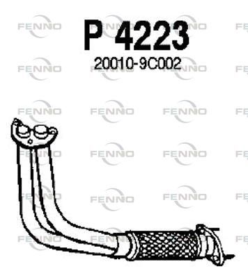 Obrázok Výfukové potrubie FENNO  P4223