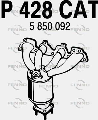 Obrázok Katalyzátor FENNO  P428CAT