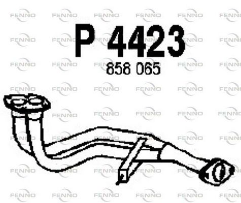 Obrázok Výfukové potrubie FENNO  P4423