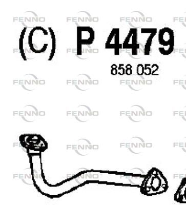 Obrázok Výfukové potrubie FENNO  P4479