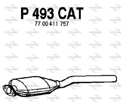 Obrázok Katalyzátor FENNO  P493CAT