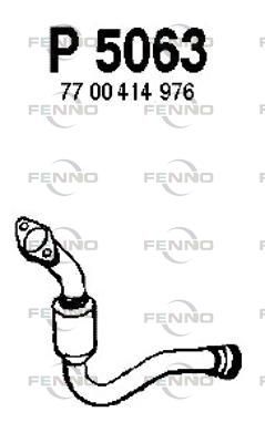 Obrázok Výfukové potrubie FENNO  P5063