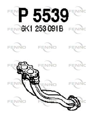 Obrázok Výfukové potrubie FENNO  P5539