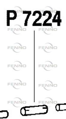 Obrázok Výfukové potrubie FENNO  P7224