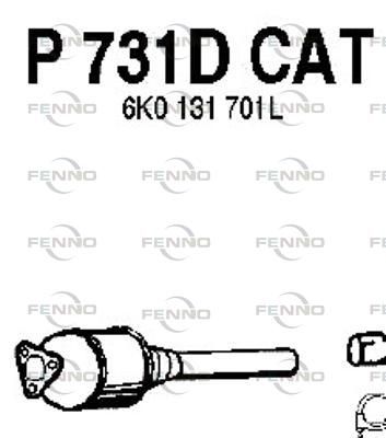 Obrázok Katalyzátor FENNO  P731DCAT
