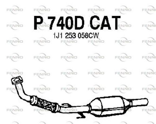 Obrázok Katalyzátor FENNO  P740DCAT