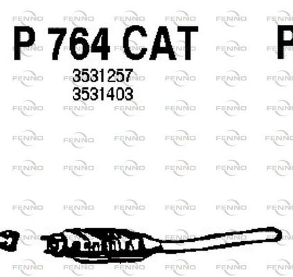 Obrázok Katalyzátor FENNO  P764CAT