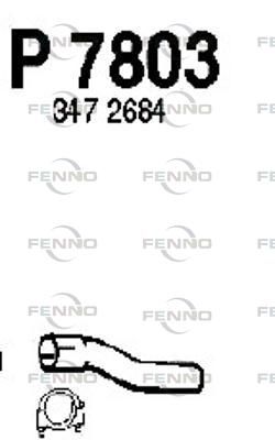 Obrázok Výfukové potrubie FENNO  P7803