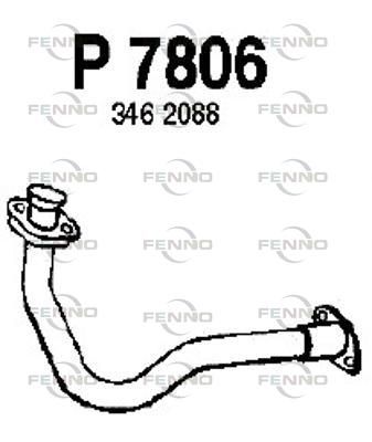 Obrázok Výfukové potrubie FENNO  P7806