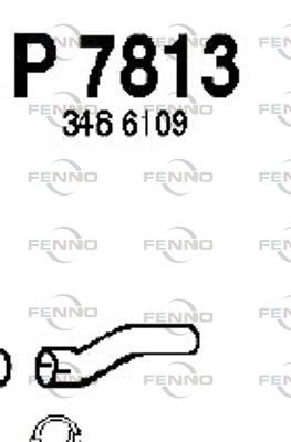 Obrázok Výfukové potrubie FENNO  P7813