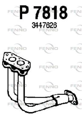 Obrázok Výfukové potrubie FENNO  P7818