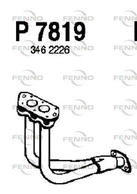 Obrázok Výfukové potrubie FENNO  P7819
