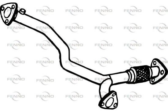 Obrázok Výfukové potrubie FENNO  P1383