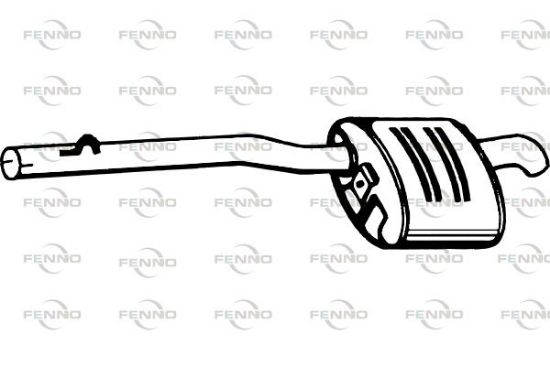 Obrázok Koncový tlmič výfuku FENNO  P1429