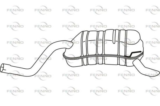 Obrázok Koncový tlmič výfuku FENNO  P22045