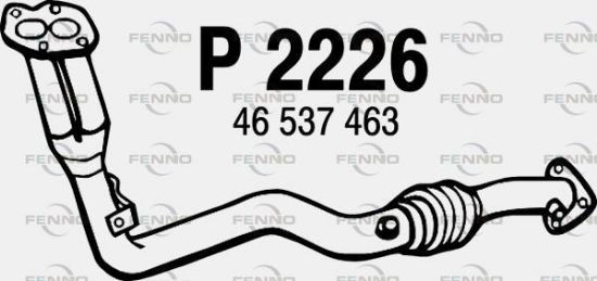 Obrázok Výfukové potrubie FENNO  P2226
