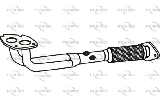 Obrázok Výfukové potrubie FENNO  P2288