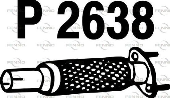 Obrázok Výfukové potrubie FENNO  P2638