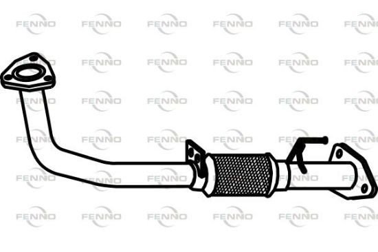 Obrázok Výfukové potrubie FENNO  P2822