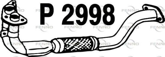 Obrázok Výfukové potrubie FENNO  P2998