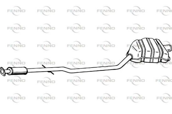 Obrázok Koncový tlmič výfuku FENNO  P3081