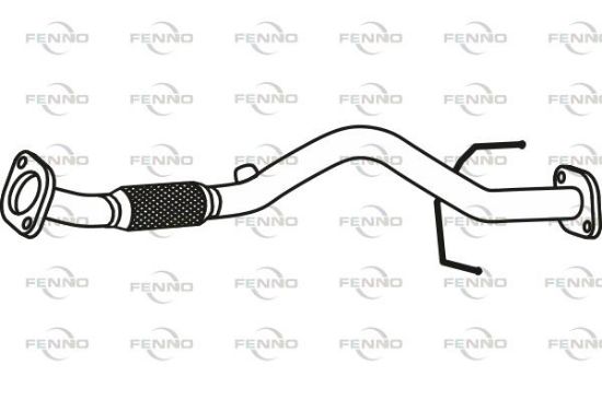 Obrázok Výfukové potrubie FENNO  P31019